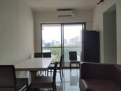 Living Room Image of 950 Sq.ft 2.5 BHK Apartment / Flat for rent in Savvy Merushikhar, Andheri East Mumbai for Rs. 95000