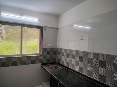 Kitchen Image of 680 Sq.ft 2 BHK Apartment / Flat for rent in Gaurav Purushottam Nayan, Kasarvadavali Thane for Rs. 24500