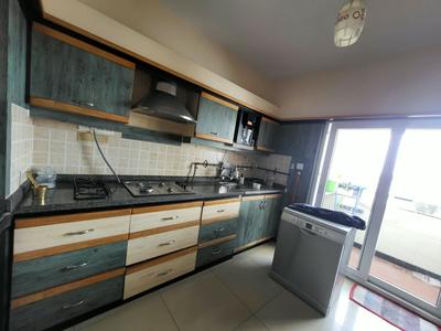 Kitchen Image of 1400 Sq.ft 2 BHK Apartment / Flat for rent in Golden Grand, Yeswanthpur Bengaluru for Rs. 55000