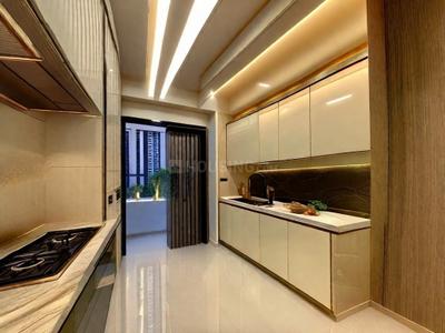Kitchen Image of 805 Sq.ft 2 BHK Apartment / Flat for sale in Rustomjee Vista Bay, Sewri Mumbai for Rs. 32500000
