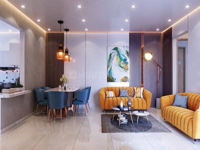 Hall Image of 1320 Sq.ft 3 BHK Apartment / Flat for sale in Vighnaharta Life Canvas, Mamurdi Pune for Rs. 7632000