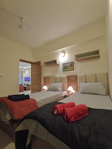 Bedroom Image of 1600 Sq.ft 3 BHK Apartment / Flat for rent in Cooke Town Bengaluru for Rs. 70000