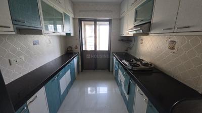 Kitchen Image of 1295 Sq.ft 3 BHK Apartment / Flat for rent in Radha Residency, Borivali East Mumbai for Rs. 75000