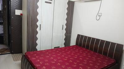 Bedroom Image of 1000 Sq.ft 2 BHK Duplex for rent in Shivshankar Plaza, Airoli Navi Mumbai for Rs. 60000