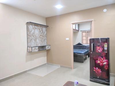 Living Room Image of 900 Sq.ft 1 BHK Apartment / Flat for rent in Koramangala Bengaluru for Rs. 32000