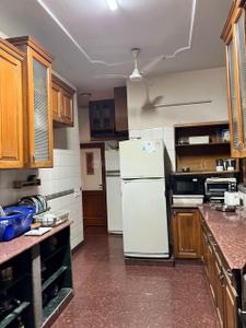 Kitchen Image of 3000 Sq.ft 4 BHK Builder Floor for rent in Defence Colony New Delhi for Rs. 350000