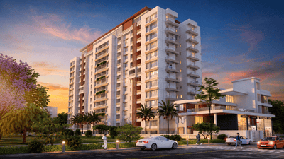 Image of 1202 Sq.ft 2 BHK Apartment / Flat for sale in Muktangan Kimaya, Pimple Saudagar, Pune for Rs. 11837000