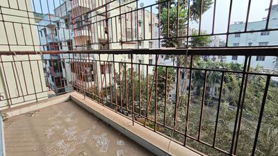 Balcony Image of 1000 Sq.ft 2 BHK Apartment / Flat for sale in Bengal Abasan Urban Sabujayan, Jagatipota Kolkata for Rs. 5500000