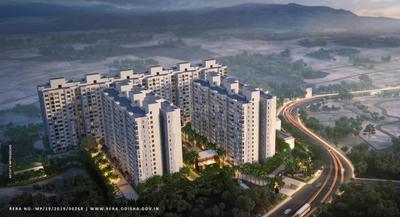 Image of 1250 Sq.ft 3 BHK Apartment / Flat for sale in DN Fairytale, Madanpur, Bhubaneswar for Rs. 10050000