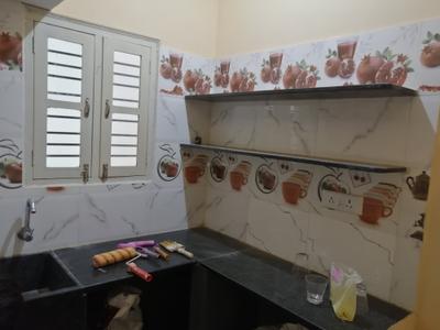 Kitchen Image of 600 Sq.ft 1 BHK Independent House for rent in CVK E City Elegance, Electronic City Bengaluru for Rs. 8000