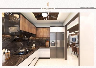 Kitchen Image of 1998 Sq.ft 3 BHK Apartment / Flat for sale in Northview Homez, Nagla Zirakpur for Rs. 15300000
