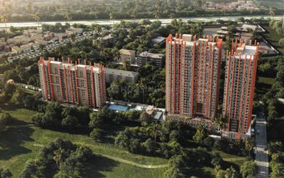 Floor Plan Image of 1100 Sq.ft 2 BHK Apartment / Flat for sale in Krisala Aventis, Tathawade Pune for Rs. 8900000