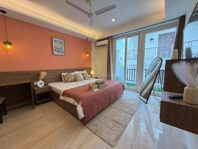 Bedroom Image of 910 Sq.ft 1 BHK Builder Floor for rent in HUDA Plot Sector 42, Sector 42 Gurgaon for Rs. 42000