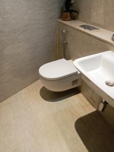 Common Bathroom Image of 1450 Sq.ft 3 BHK Apartment / Flat for sale in Adani Ten BKC, Bandra East Mumbai for Rs. 87000000