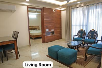 Hall Image of 1500 Sq.ft 3 BHK Apartment / Flat for rent in Samanvay Atlantica, Vaishali Nagar Extension Jaipur for Rs. 55000