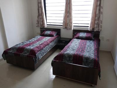 Bedroom Image of 1580 Sq.ft 3 BHK Apartment / Flat for rent in Kool Arena, Balewadi Pune for Rs. 46000