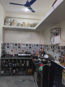 Kitchen Image of 900 Sq.ft 1 BHK Apartment / Flat for rent in Nipania Indore for Rs. 11000
