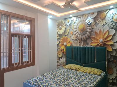 Bedroom Image of 650 Sq.ft 2 BHK Builder Floor for sale in Dwarka Mor New Delhi for Rs. 4000000