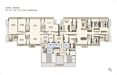 Image of 4000 Sq.ft 4 BHK Apartment / Flat for sale in One Akshar, Sanpada, Navi Mumbai for Rs. 139100000
