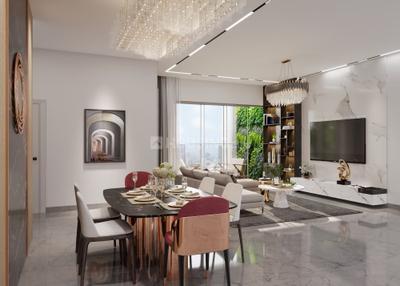 Hall Image of 1197 Sq.ft 2 BHK Apartment / Flat for sale in F Premium, Tathawade Pune for Rs. 9700000