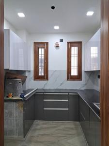Kitchen Image of 900 Sq.ft 3 BHK Builder Floor for rent in Shastri Nagar New Delhi for Rs. 32000