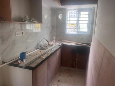 Kitchen Image of 550 Sq.ft 1 BHK Independent House for rent in Whitefield Bengaluru for Rs. 17000