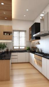 Kitchen Image of 3500 Sq.ft 4 BHK Apartment / Flat for rent in Bani Park Jaipur for Rs. 80000