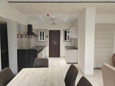 Kitchen Image of 1700 Sq.ft 3 BHK Apartment / Flat for sale in Om Shiv Kailasa, Mihan Nagpur for Rs. 7600000