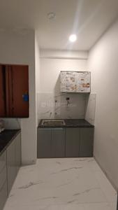 Kitchen Image of 300 Sq.ft 1 RK Builder Floor for rent in IDA Scheme No 134 Indore for Rs. 14000