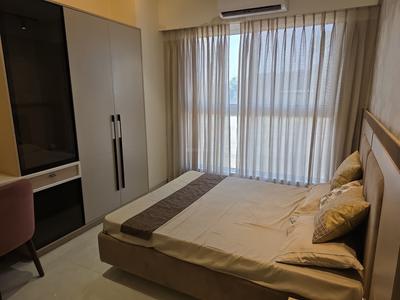 Bedroom Image of 1000 Sq.ft 2 BHK Apartment / Flat for sale in La Mer One, Panvel Navi Mumbai for Rs. 5900000