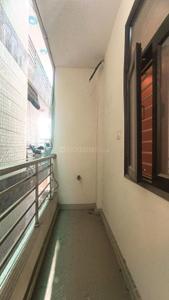 Balcony Image of 850 Sq.ft 3 BHK Builder Floor for rent in Dabri New Delhi for Rs. 25000