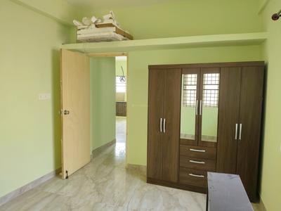 Bedroom Image of 1250 Sq.ft 2 BHK Apartment / Flat for rent in Akshay, Mahadevapura Bengaluru for Rs. 33000