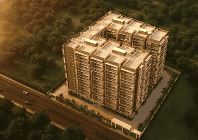 Image of 1225 Sq.ft 2 BHK Apartment / Flat for sale in Kondapur, Hyderabad for Rs. 11270000