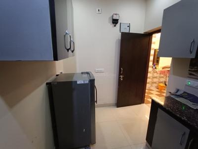 Kitchen Image of 1350 Sq.ft 3 BHK Builder Floor for rent in Pondha Dehradun for Rs. 35000