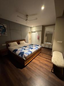 Bedroom Image of 3850 Sq.ft 4 BHK Penthouse for sale in Shivalik Green View, Shantigram Ahmedabad for Rs. 20000000
