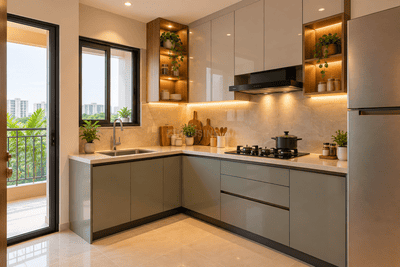 Image of 745 Sq.ft 2 BHK Apartment / Flat for sale in Vardhman Empire Estate, Mahapura, Jaipur for Rs. 3800000