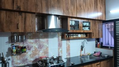 Kitchen Image of 1400 Sq.ft 3 BHK Independent House for sale in Bakeri Sulay, Vejalpur Ahmedabad for Rs. 15700000