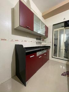 Kitchen Image of 710 Sq.ft 2 BHK Apartment / Flat for rent in Agarwal Doshi Complex, Vasai West Vasai for Rs. 25000