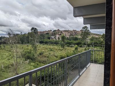 Balcony Image of 500 Sq.ft 1 BHK Apartment / Flat for rent in Chikkajala Bengaluru for Rs. 12000