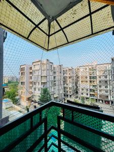 Balcony Image of 1260 Sq.ft 2 BHK Apartment / Flat for sale in Prathna Pearl, Gota Ahmedabad for Rs. 6200000