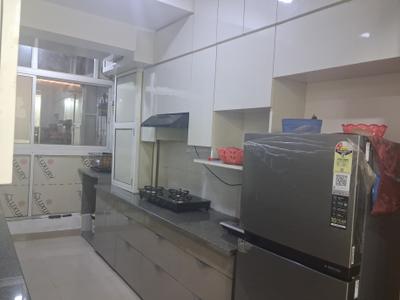 Kitchen Image of 1365 Sq.ft 3 BHK Apartment / Flat for rent in Amrapali Crystal Homes Phase 1, Sector 76 Noida for Rs. 40000