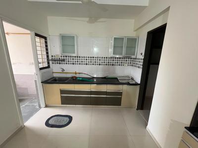 Kitchen Image of 1890 Sq.ft 3 BHK Apartment / Flat for rent in Utsav Elegance, Memnagar Ahmedabad for Rs. 35000