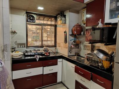 Kitchen Image of 680 Sq.ft 1 BHK Apartment / Flat for sale in Pratik Corner, Airoli Navi Mumbai for Rs. 10600000
