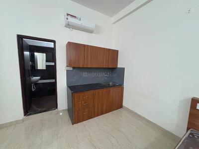 Kitchen Image of 385 Sq.ft 1 RK Studio for rent in Jakhya Indore for Rs. 12999