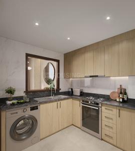 Kitchen Image of 1200 Sq.ft 2 BHK Penthouse for sale in Al Jaddaf Dubai for Rs. 35000000