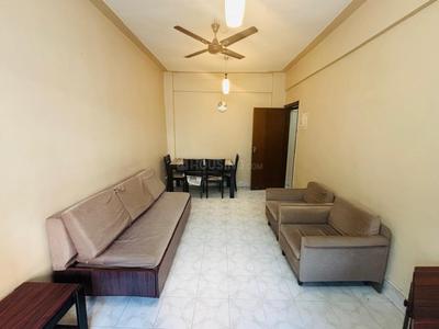 Hall Image of 650 Sq.ft 1 BHK Apartment / Flat for rent in Sangamvadi Pune for Rs. 35000