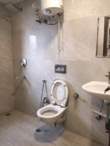 Common Bathroom Image of 370 Sq.ft 1 RK Apartment / Flat for sale in DLF Capital Greens, Karampura New Delhi for Rs. 4300000