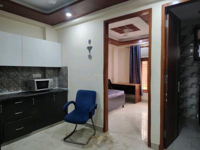 Living Room Image of 600 Sq.ft 1 BHK Apartment / Flat for rent in Said-Ul-Ajaib New Delhi for Rs. 17000