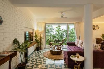 Hall Image of 1500 Sq.ft 2 BHK Villa for rent in Marna Siolim Goa for Rs. 120000