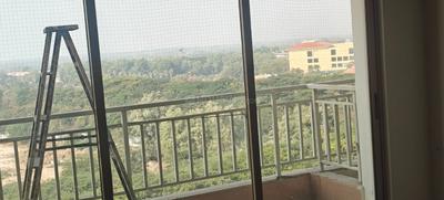 Balcony Image of 2650 Sq.ft 4 BHK Apartment / Flat for rent in Adani Water Lily, Shantigram Ahmedabad for Rs. 65000
